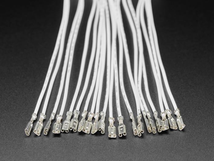 Connection cable for arcade button JST-XH - 2.8mm - 10-pack @ electrokit (3 of 3)