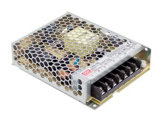 Switched power supply 12V 8.5A Mean Well LRS-100-12 @ electrokit