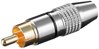 RCA hane hi-end svart @ electrokit