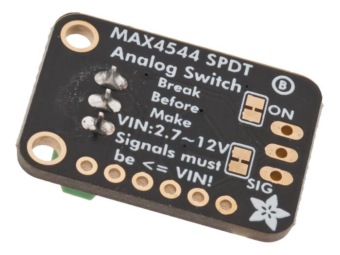 Analog Switch MAX4544 SPDT monterad på kort @ electrokit (2 av 2)