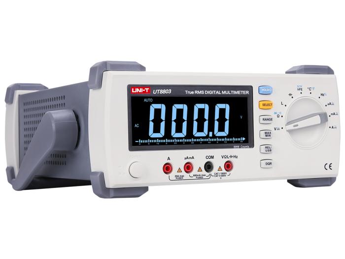 Bänkmultimeter 3 5/6 siffra UNI-T UT8803E @ electrokit (2 av 4)