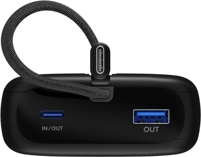 Power bank 20000 mAh USB-C PD + USB-A 20W built-in cable @ electrokit (5 of 11)