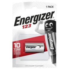 CR123A lithium battery 3V Energizer @ electrokit