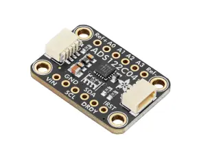 ADC AD-omvandlare 4-kanal 24-bit 2-kSPS - Qwiic @ electrokit