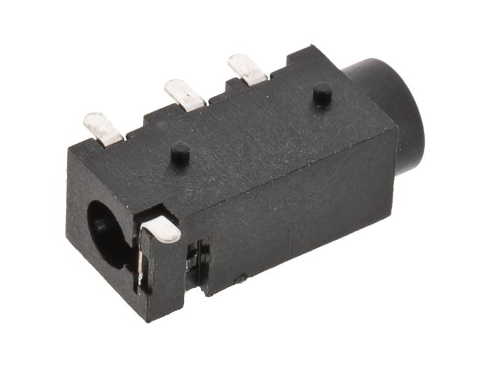 3.5mm hona 4-pol SMD @ electrokit (2 av 2)