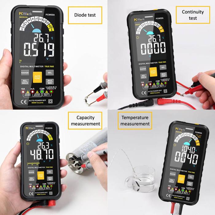 Digital multimeter TrueRMS 10000 counts @ electrokit (9 av 14)