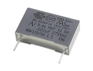 X2-kondensator 330nF 275VAC @ electrokit