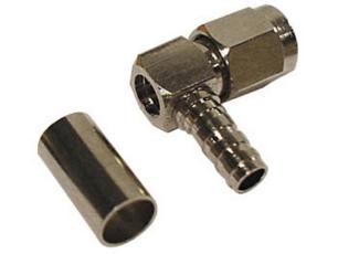 SMA male 90deg RG-58 Max Gain @ electrokit
