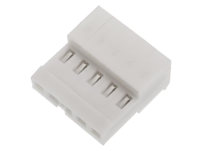 MTA-100 hylsdon 24AWG 2.54mm 5-pol vit @ electrokit (1 av 3)