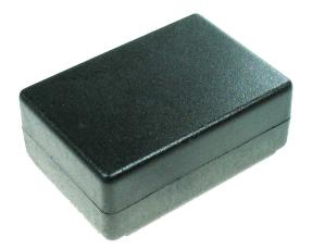 Enclosure 72x50x28mm black @ electrokit