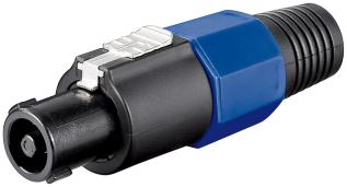 Speakon 4 pin male @ electrokit