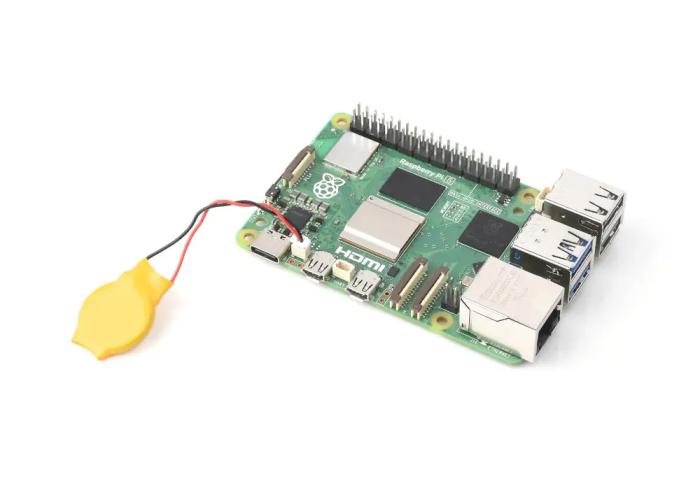 RTC-battery for dev boards LIR2025 - 3.6V 45mAh @ electrokit (2 of 2)