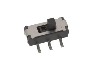 Skjutomkopplare 2-pol on-on SMD 2.54mm @ electrokit