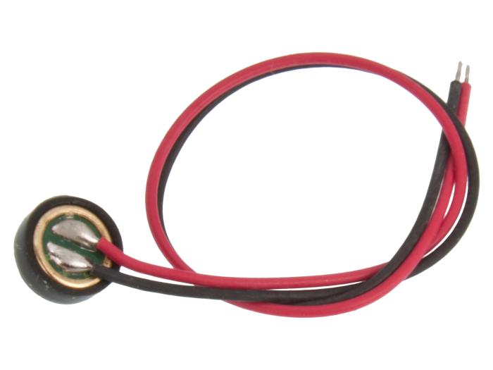 Electret mikrofon ø4.4mm med sladdar @ electrokit (2 av 2)