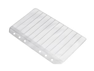 Lösa ark till förvaringspärm 12 fack 8mm - 5-pack @ electrokit