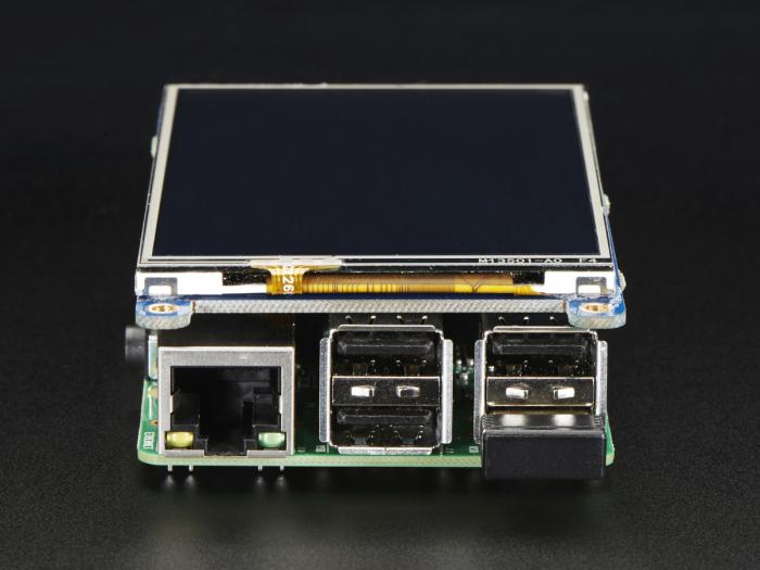 PiTFT+ 480x320 TFT-skärm med touch @ electrokit (6 av 9)