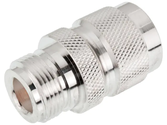 Adapter C male - N female silver/teflon @ electrokit (2 of 2)