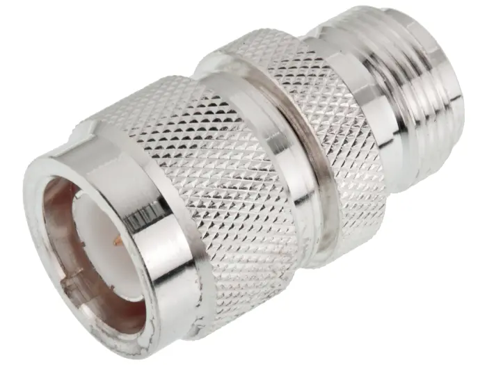 Adapter C male - N female silver/teflon @ electrokit (1 of 2)