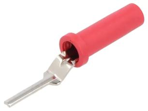 Bananjack 4mm hona till terminal röd @ electrokit
