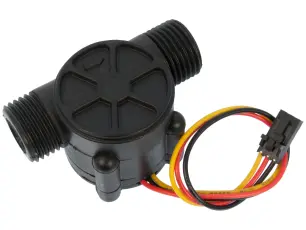 Flödesmätare 1/2 tum 1-30l/m @ electrokit