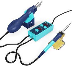 Hot Air Station and Soldering Station 650W @ electrokit