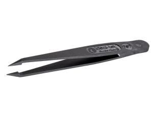 Pincett 115mm kolfiber ESD 130&deg;C - 0.4mm @ electrokit