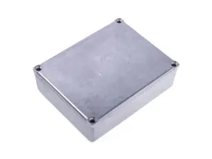 Aluminiuml&aring;da gjuten G0473 (1590BB) 119x93.5x34mm @ electrokit