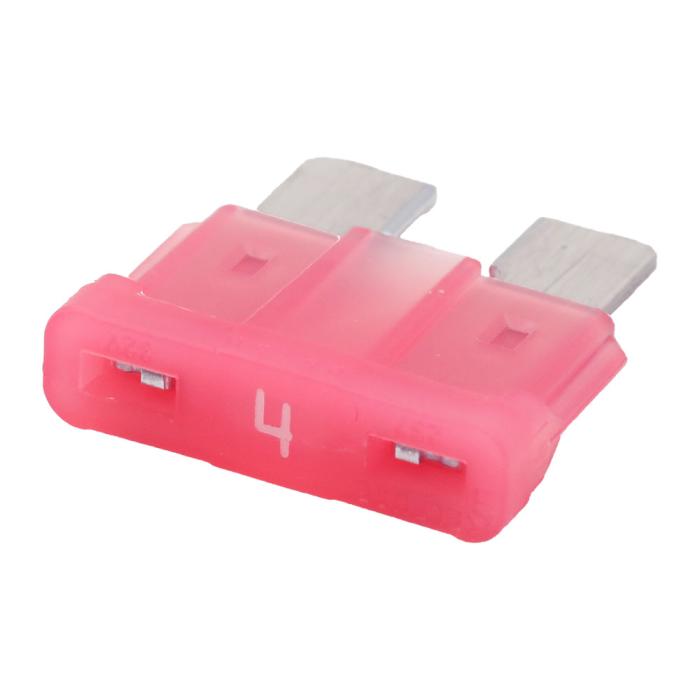 Flatsäkring 4A 32VDC - MIDI ATO ATC rosa @ electrokit (1 av 1)