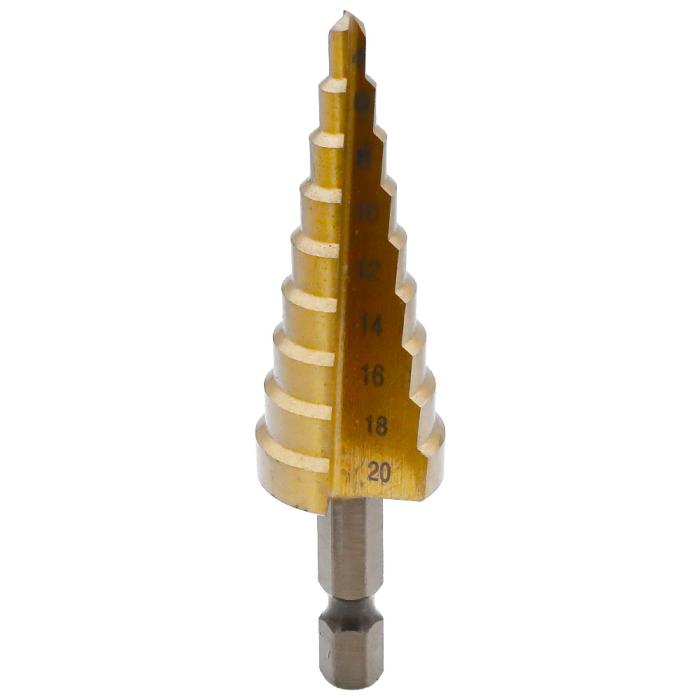 Hårdmetall stegborr 4-20mm HSS @ electrokit (1 av 1)