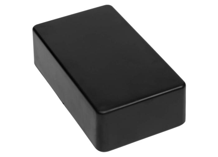 Apparatlåda 124x71x38mm svart @ electrokit (2 av 3)