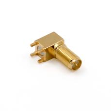 SMA-RP female PCB angled @ electrokit