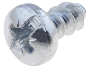 Skruv för fläktmontering ø4.3mm @ electrokit