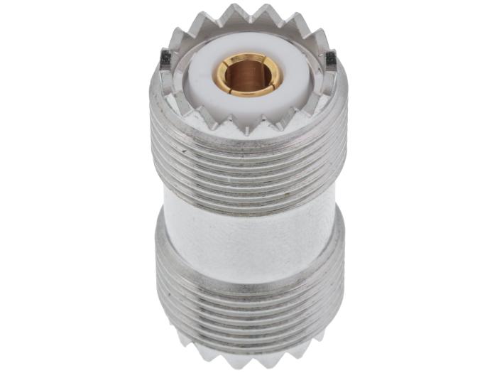 SO239 UHF barrel adapter 16-teeth gold @ electrokit (2 of 2)