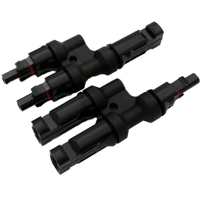 MC4 splitter 2x hane + 2x hona @ electrokit (1 av 1)