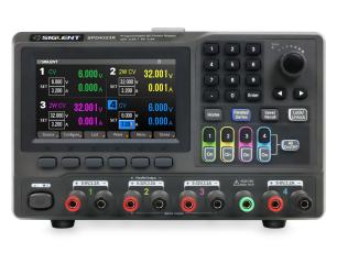 Labbaggregat 4-kan 6V/32V 3.2A/3.2A 240W Siglent SPD4323X @ electrokit
