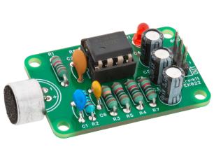 Förstärkare för elektretmikrofon EK022 @ electrokit