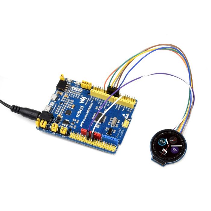 LCD module round 1.28