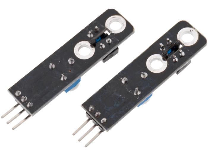 Line follow sensor for Robo:bit Buggy @ electrokit (3 of 3)