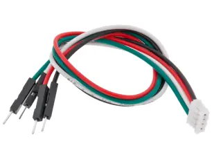Adapterkabel 4-pol JST-PH till 4x dupont hane 200mm @ electrokit