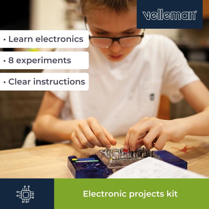 Experimentlåda för elektronik - 8 projekt @ electrokit (2 av 8)