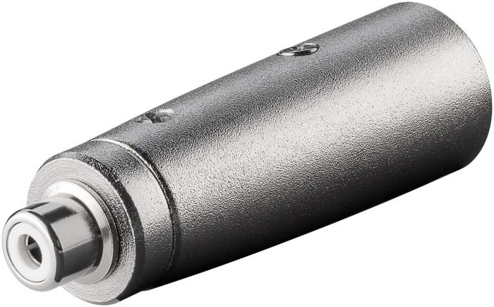 Adapter 3-pol XLR hane till RCA hona @ electrokit (2 av 2)