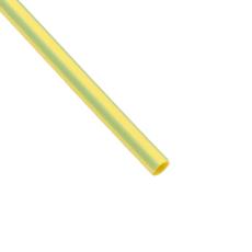 Krympslang 2.4mm 1m gul-grön @ electrokit