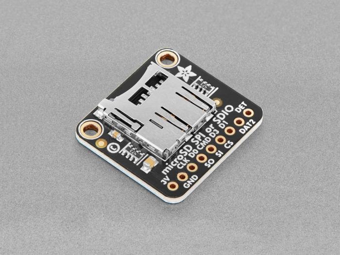 MicroSD-läsare 3V SPI/SDIO @ electrokit (4 av 4)