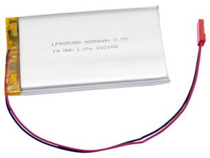 Batteri LiPo 3.7V 4000mAh - BEC @ electrokit