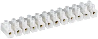 Kopplingsplint 12-vägs 10mm² @ electrokit