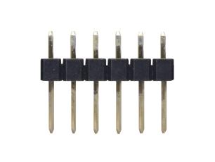 Pin header 2.54mm 1x6p @ electrokit