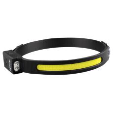 Headlamp COB+LED 450lm rechargeable USB-C @ electrokit