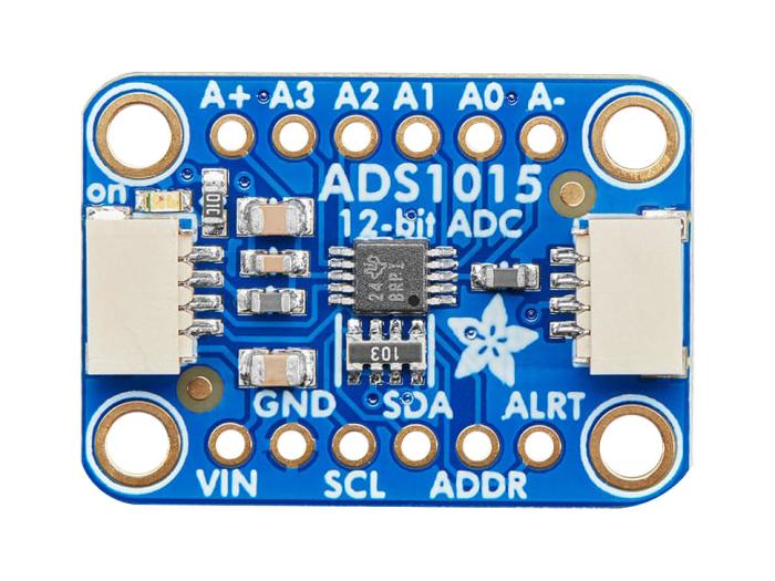 ADS1015 12-bit ADC 4ch with programmable gain amplifier @ electrokit (1 of 5)