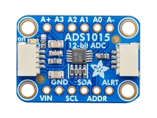 ADS1015 12-bit ADC 4ch med programmerbar förstärkare @ electrokit