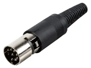DIN hane 8-pol 262&deg; @ electrokit